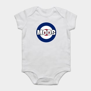Mods UK Roundel Design Baby Bodysuit